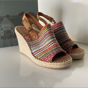 cherry tomato woven women's espadrilles